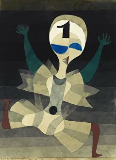 Russian Avant Garde Paintings Drucke: Runner at the Goal, 1921