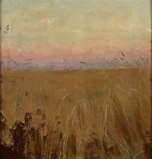Oil On Cardboard Artwork Drucke: Rye, 1900. Creator: Jan Stanislawski