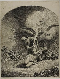 Die Opferung Abrahams, 1642/51. Schöpfer: Ferdinand Bol
