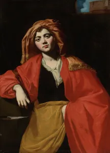 Saint Barbara Art Drucke: Saint Barbara, 1630s