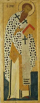 Byzantine Style Icons Drucke: Saint Basil The Great (From the Deesis Range). Artist: Dionysius (ca. 1450-before 1508)