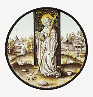 Sankt Bernhard, um 1500. Schöpfer unbekannt