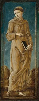 Heiliger Franz, um 1470/80; Künstler: Kosmas von Tura