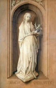 Early Netherlandish Painting Drucke: Saint Genevieve