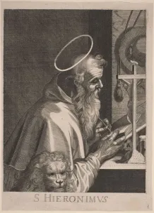 Saint Jerome Art Drucke: Saint Jerome. Creator: Unknown