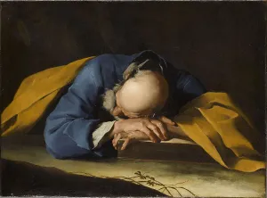New Testament Bible Art Drucke: Saint Peter Sleeping
