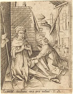 Heiliger Roch, um 1490/1500. Ersteller: Israël von Mechtern