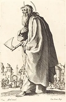 Heiliger Thaddäus, veröffentlicht 1631. Ersteller: Jacques Callot