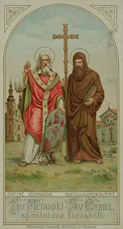 Graphic Arts Private Collection Drucke: Saints Cyril and Methodius