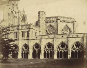 Salisbury Kathedrale, 1850er Jahre. Ersteller unbekannt