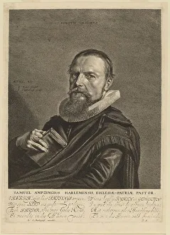 Baroque Era Art Gallery Drucke: Samuel Ampzing. Creator: Jonas Suyderhoef