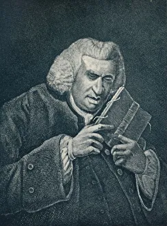 Samuel Johnson Portrait Drucke: Samuel Johnson, LL. D. 1907