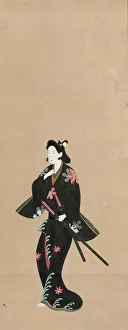 Art Institute Chicago Collection Drucke: Samurai, 1750 / 75. Creator: Unknown