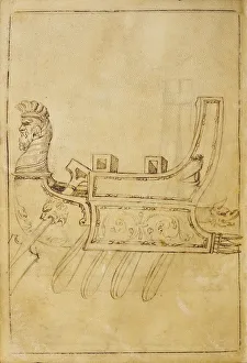 Historical Warfare Illustrations Drucke: The Santini Codex, Between 1480 and 1530. Creator: Anonymous master ()