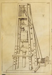 Civil Engineering History Drucke: The Santini Codex, Between 1480 and 1530. Creator: Anonymous master ()