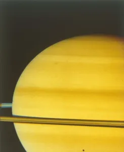 NASA Astronomy Images Drucke: Saturns cloud deck. Creator: NASA