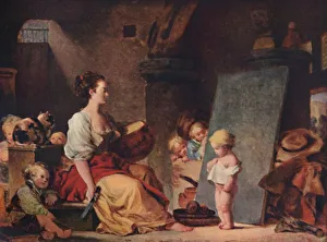 Jean-Honore Fragonard Drucke: Sagt bitte (Dites donc, il vous plaît), 1780, (1911). Künstler: Jean-Honoré Fragonard