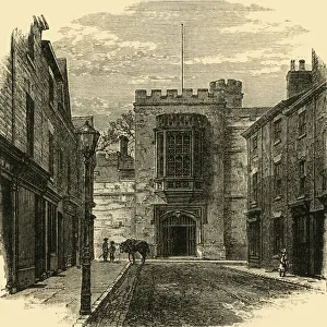 British Independent Schools Drucke: The School Gateway, 1898. Creator: Unknown