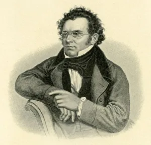 Schubert, um 1820er Jahre, (1907). Künstler: Unbekannt.