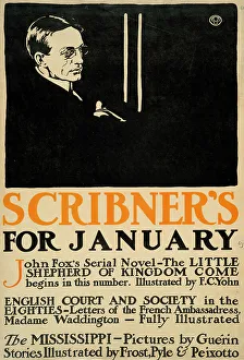 American Heritage Artwork Drucke: Scribner's for January, c1903. Creator: Edward Penfield