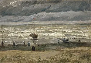 Vincent Van Gogh Landscape Drucke: Sea at Scheveningen