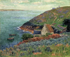 St Petersburg Museum Art Drucke: At the seashore, 1896