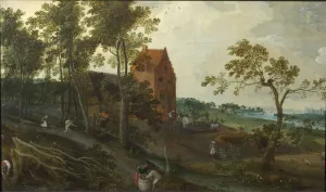 Die vier Jahreszeiten : Sommer , 1577 . Schöpfer : Grimmer , Jakob ( ca 1525 - 1590 )