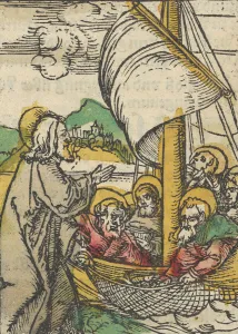 Der zweite Fischzug von Petrus dem Weisen aus dem Plenum vom Jahr 1517