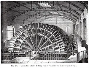 Die zweite Maschine von Marly, 1870-1875