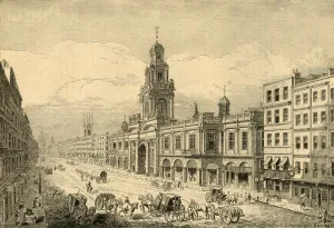 Cassell Company Limited Prints Drucke: The Second Royal Exchange, Cornhill, (1897). Creator: Unknown