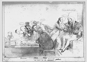 British Politics Cartoon Drucke: Seconding a Motion or The Party of the Movement, 1833. Creator: John Doyle
