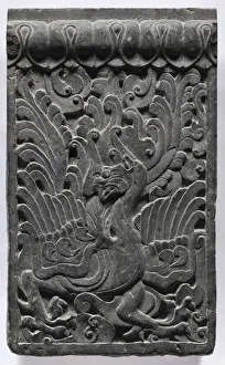 Sektion einer Kofferschichtplattform - Phönix, 550-577. Schöpfer unbekannt