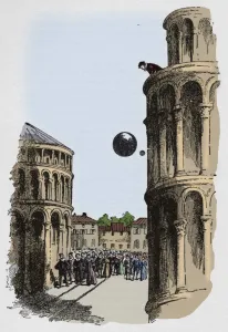 Schiefer Turm Von Pisa Drucke: Sie fielen gleichmäßig herunter, 1918