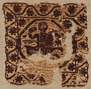Egyptian Heritage Art Drucke: Segmentum from a Tunic, 500s. Creator: Unknown