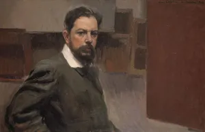 Joaquin Sorolla Y Bastida Artwork Drucke: Self-Portrait, 1904