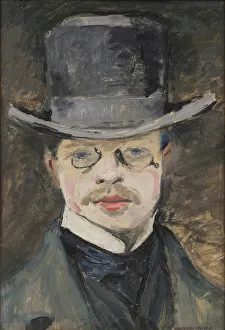 Modern Fine Art Images Drucke: Self-Portrait, c. 1907