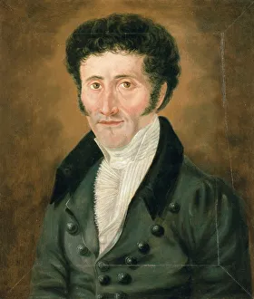 Staatliche Museen Berlin Images Drucke: Self-Portrait. Creator: Hoffmann, Ernst Theodor Amadeus (1776-1822)
