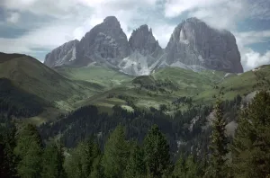 Mountain Pass Photography Drucke: The Sella Pass