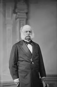 Senator Ambrose E.Burnside von Rhode Island, 1870-1880. Ersteller: unbekannt