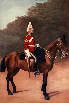 British Empire Armed Forces Drucke: Sergeant of the Inniskilling Dragoons, 1900. Creator: Gregory & Co