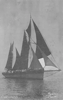 Vintage Sailing Vessel Drucke: Servabo, c1930s. Creator: Unknown