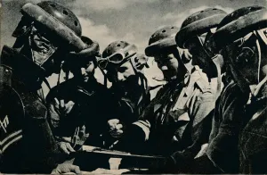North Africa Campaign Drucke: Severe problems faced the tank crews, c1941 (1944)