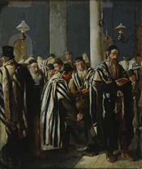 Jewish Heritage Artwork Drucke: Shabbat Prayer