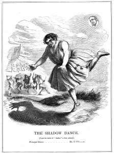 Irish Independence Movement Drucke: The Shadow Dance, 1843