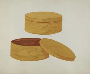 Heritage Art Gallery USA Drucke: Shaker Box, 1941. Creator: Peter Antonelli