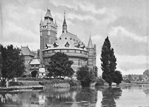 Der Shakespeares Denkmal, Stratford-on-Avon 1896 Künstler: Harvey Barton