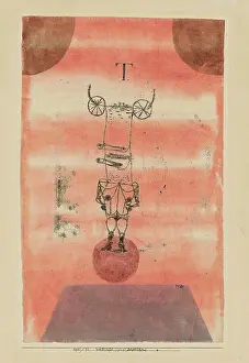 Paul Klee Fine Art Images Drucke: She-Devil, Dominating the World, 1921. Creator: Klee, Paul (1879-1940)