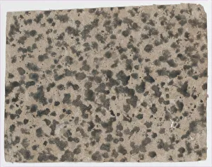 Anonymous Artwork Drucke: Sheet with an overall splotchy pattern, 19th century. Creator: Anon