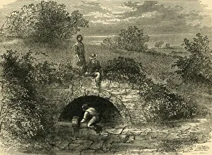 Edward Walford Author Drucke: Shepherds Well in 1820, (c1876). Creator: Unknown