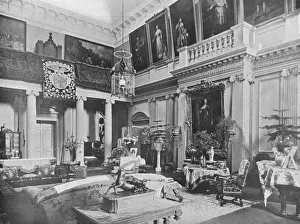 Hereford Drucke: Schloss Schobdon, Hereford - Der Baron von Bateman, 1910